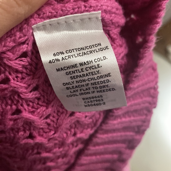 14th & union pink knit sweater. BNWT - Picture 6 of 6